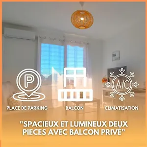 Le Republique By Apirent #balcon #climatisation #parking Appartement Cannes